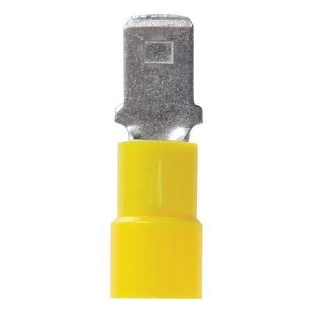 Jandorf Jandorf 12-10 Ga. Insulated Wire Male Disconnect Yellow 5 pk 60827